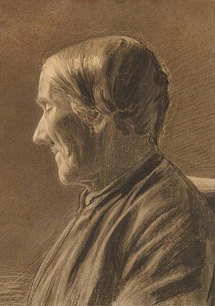 Ivan Grohar Portret matere